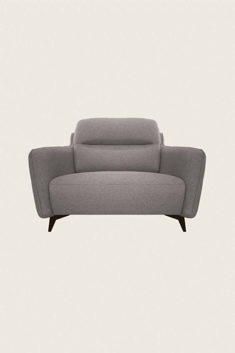 Gio G008 Fabric 1 Seater Sofa Rustica