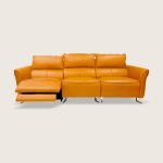 Rustica Thick Leather Incliner Sofa