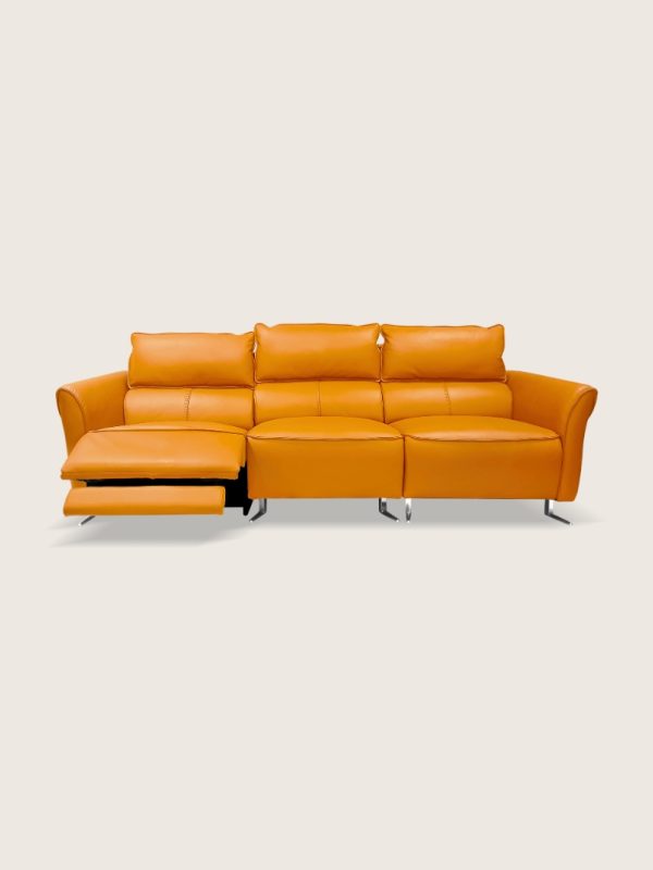 Rustica Thick Leather Incliner Sofa