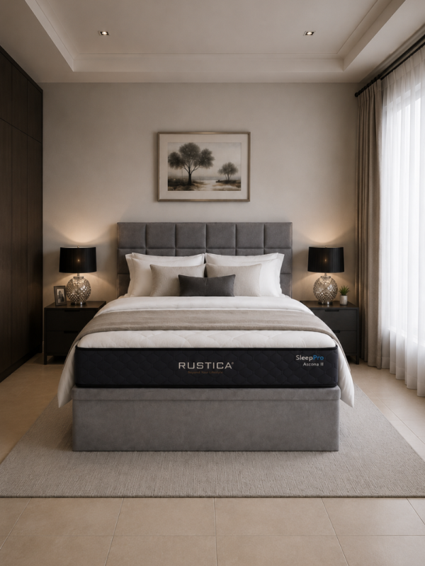 Rustica Sleep Pro Ascona II mattress with background (800×1200)