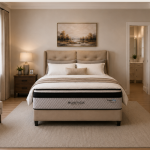 Rustica Sleep Pro Zurich II mattress with background