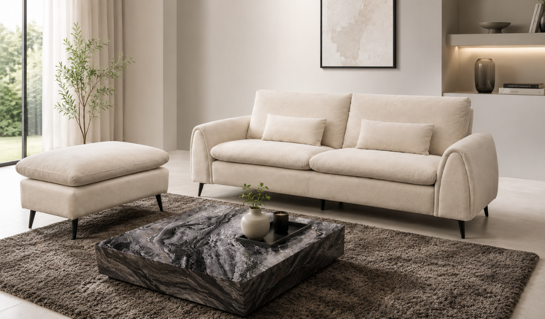 Noma Aquapro EasyClean 3 Seater Sofa (sr)