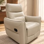 Rustica Full Leather Recliner/Glider+Swivel Sofa - Col. 187405